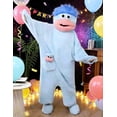 thumbnail image 2 of Unisex Plush Monster Onesie Pajamas, Ultra-Soft Flannel One-Piece Costume Loungewear, Onesie Pajamas Cozy Home Loungewear, 2 of 6