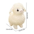 thumbnail image 2 of Sheep Stuffed Animal, Sheep Plush Toy, Lamb Stuffed Animal Cute Soft Stuffed Lamb Kids Boys and Girls Gift Home Decor Cuddly White Lamb Toys, 2 of 6