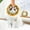 Gradient yellow, variant on TOOYFUL Cute Cat Collar Comfortable Bib Handmade Decorative Adjustable Knitting Collar for Halloween Photo Props Birthday Theme