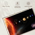 thumbnail image 6 of Elephant Stock Distant Solar System Wall Art - Horizontal Canvas Wall Art - Living Room Wall Decor - Astronomy & Space Canvas - Black And Orange Decor - 30" x 20", 6 of 8