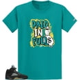 thumbnail image 2 of Shirt to Match Jordan 5 Aqua Match Jordan Tee, 2 of 6