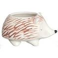 thumbnail image 6 of Leisure Arts Hedgehog Ceramic Vase Floral Pot 4x6x3.38 Inch, 6 of 8