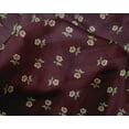 thumbnail image 4 of oneOone Silk Tabby Plum Fabric Leaves & Flower Floral Dress Material Fabric Print Fabric By The Yard 42 Inch Wide, 4 of 4