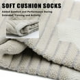 thumbnail image 4 of LWFBDTK Men’s Ankle Socks, Low Cut Breathable Cushioned Casual Socks, 6/12 Pairs Gray (Size 9.5-14.5), 4 of 5