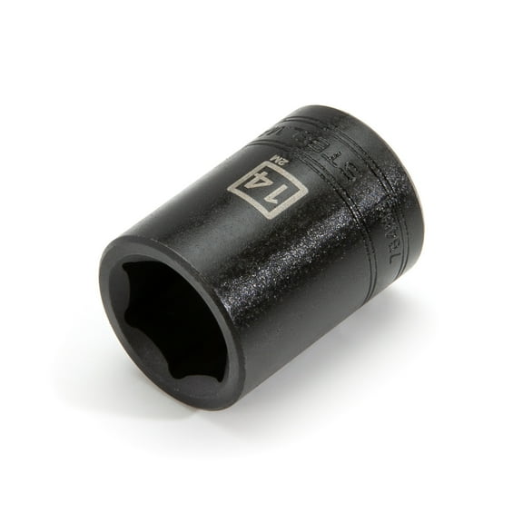 STEELMAN PRO 3/8-Inch Drive x 14mm 6-Point Impact Socket, 78493