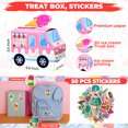 thumbnail image 4 of 122 Pcs Ice Cream Party Favors - 12 Pcs Wooden Painting Kit Wristband Bubble Wand for Kids Birthday, 4 of 6