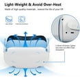 thumbnail image 2 of METORY Coque Transparente de Protection avant VR Résistante aux Rayures, Couverture pour Oculus Quest 2 - Protège les Caméras, Ensemble d'Accessoires de Protection, Anti-Poussière, Étanche et Anti-Chute (2.26mm/0.08 Pouces, Coque Rigide), 2 of 6
