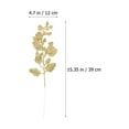 thumbnail image 2 of COMPUKAS 20-Piece Golden Leaf Garland Decoration for Christmas Holiday Party and Gathering, 2 of 8