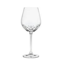 Dublin Reserve Non-Leaded Crystal Wine Goblets Glasses, Set of 4 by Godinger
