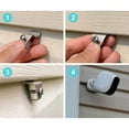 thumbnail image 6 of strola Toys Vinyl Siding Hooks No Drill, 304 Stainless Steel Heavy Duty Siding Mount Clips, Damage-Free Hanger for Outdoor Camera, Christmas Lights, Wreath & String Lights (1 Hook), 6 of 7