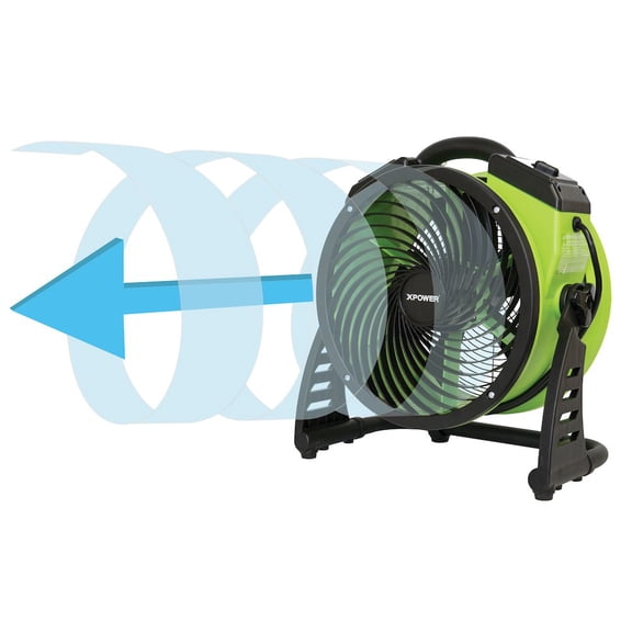 XPOWER 1560 CFM Pro 13” Sealed Brushless DC Motor Air Circulator with Timer