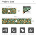 thumbnail image 3 of Yayeee Faucet Mat for Kitchen Sink 14.7" Diatomite Long Splash Guard Pad, Orange Tree Pattern, 2 Pack, 3 of 7