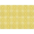 thumbnail image 1 of Ahgly Company Indoor Rectangle Patterned Golden Brown Yellow Area Rugs, 5' x 7', 1 of 6