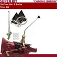 thumbnail image 1 of American Shifter  TH400 Shifter Kit Chrome 12 in. E Brake Trim Kit for D97E8, 1 of 1