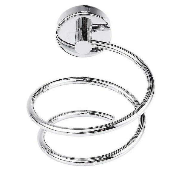 Set de accesorios de baño, soporte para secador de pelo, montaje en pared, inoxidable