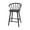 Black-Curved Backrest, variant on Dycanpo 24'' Wooden Bar Stools Set of 4,Counter Height Bar Stools with Backrest for Kitchen Island,Black