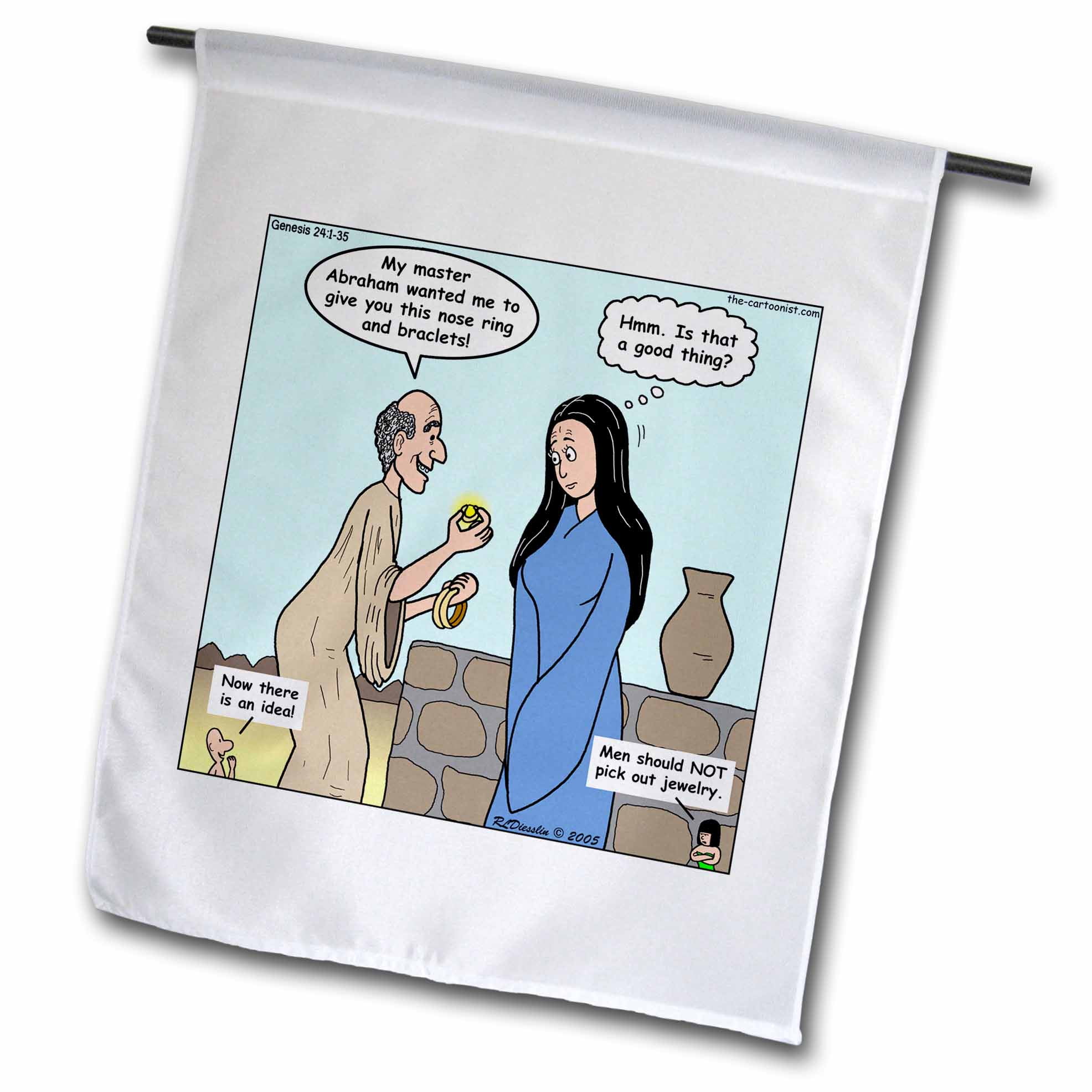 3dRose Genesis 24 1 35 How to Impress a Woman Bible nose ring Abraham