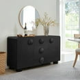 thumbnail image 3 of Modway Sonnet Buffet 57 Pouces Armoire de Rangement en Noir, 3 of 10