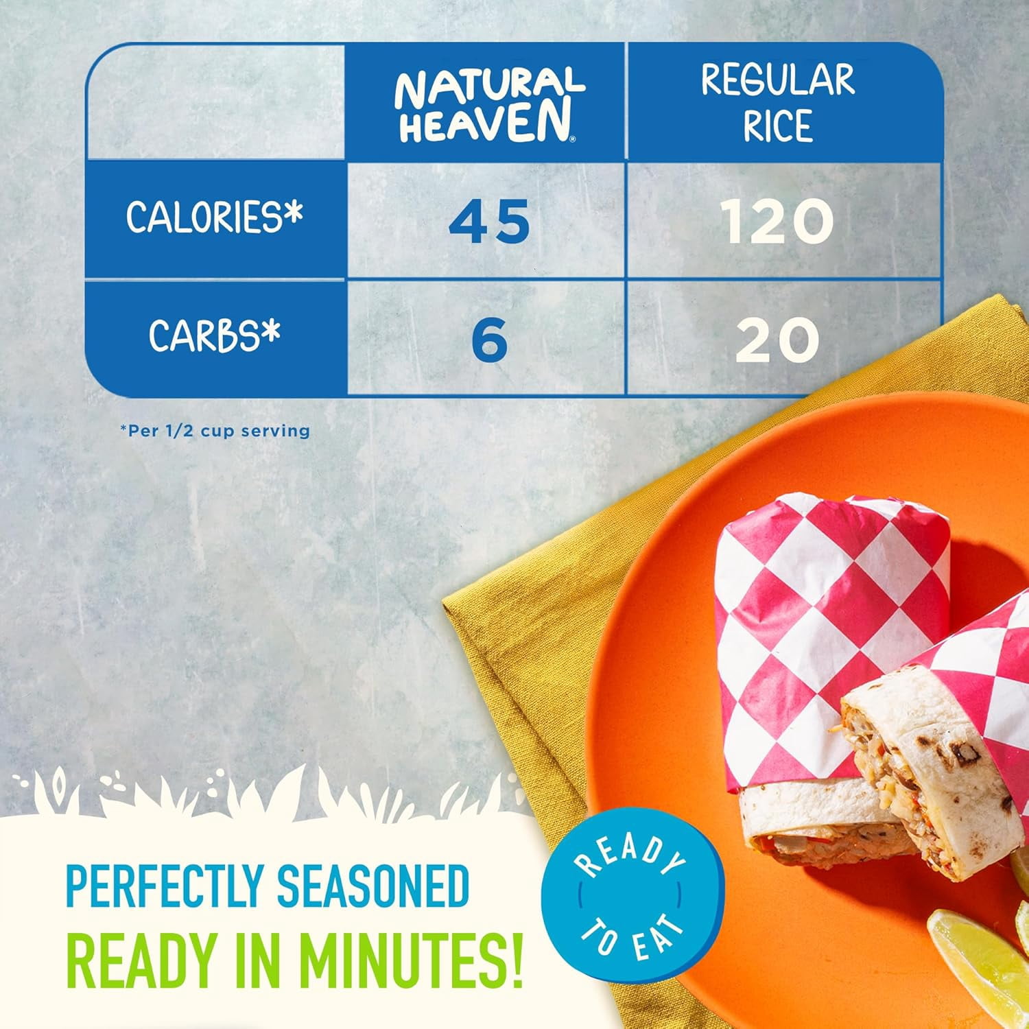 Natural Heaven Hearts of Palm Ready Meals Mediterranean Flavor, Low Calorie Prepared Food, Keto Meal Ready to Eat, Low Carb Quick Meals, Gluten Free, Vegan Healthy Microwave Meals (Pack of 6-9 Oz Ea)