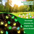 thumbnail image 3 of Figuras de pato DULEFUN Luminous Minirresina, 200 unidades, 10 colores, 3 of 7