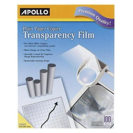 Overhead Copier Transparency Film - Apollo Plain Paper Copier Transparency Film