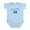 Sky Blue, variant on CafePress - Perfect Swedish 2 Infant Bodysuit - Baby Light Bodysuit, Size Newborn - 24 Months