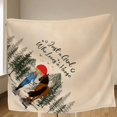 thumbnail image 4 of Custom Personalized Horse Girl Quilt/Single Layer Fleece Blanket - Gift Idea, 4 of 9