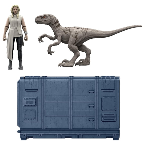 Jurassic World Dominion Release 'N Rampage Pack Dinosaur Action Figures Playset