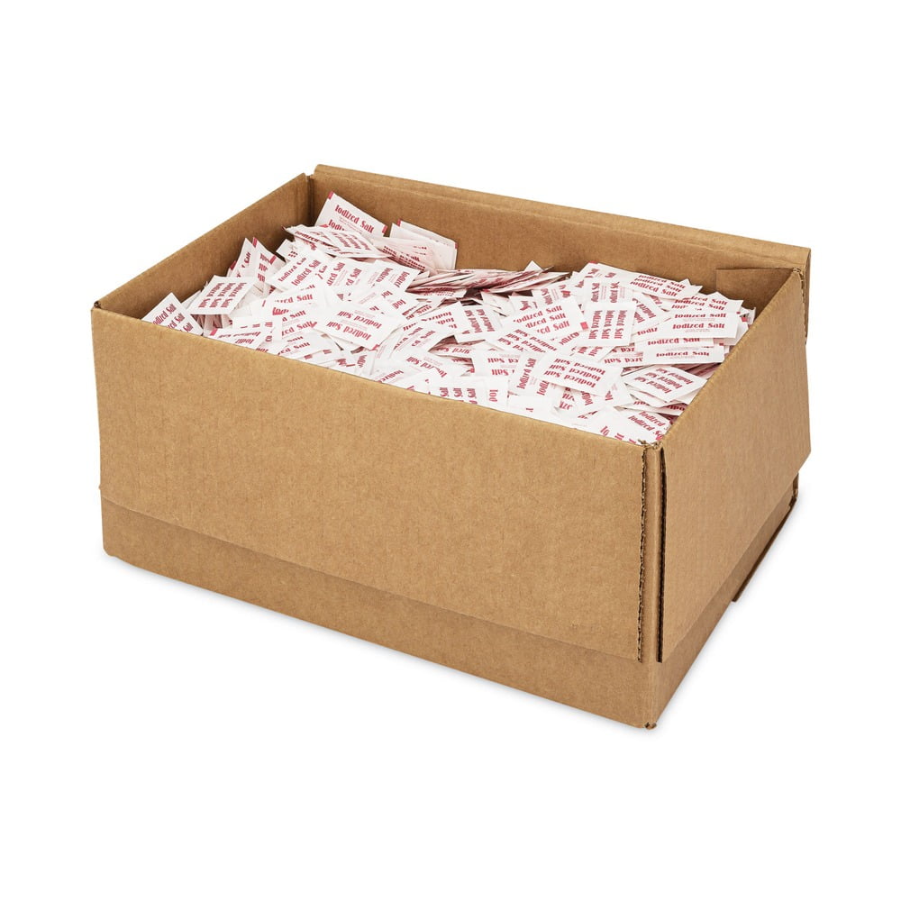 0.75 g Iodized Salt Packets (3000/Carton)