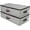 Dark Gray, 2PCS, variant on Under Bed Clothes Organizer Large Storage Bins with Durable Fabric, 4 Reinforced Handle, for Clothing, Shoes, Blankets, Sweaters, Toys, Dark Grey, 2 Pack