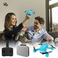 thumbnail image 3 of Dron cuadricóptero con cámara en liquidación, dron con cámara FPV HD de 1080P, juguetes de control remoto, regalos para niños y niñas con retención de altitud, modo sin cabeza, ajuste de, 3 of 6
