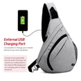 thumbnail image 2 of Mochila bandolera para hombre, bandolera, bandolera, mochila de viaje con, 2 of 8