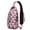 Aesthetic Cherr, variant on Paris Airplane Fashion Sling Backpack, Vintage Style Trip Daypack for Women, Lightweight Travel Holiday Shoulder Bag