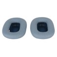 thumbnail image 2 of Almohadillas suaves y transpirables para auriculares IOS Earbuds MAX, almohadillas de espuma viscoelástica de cuero proteico azul, 2 of 8