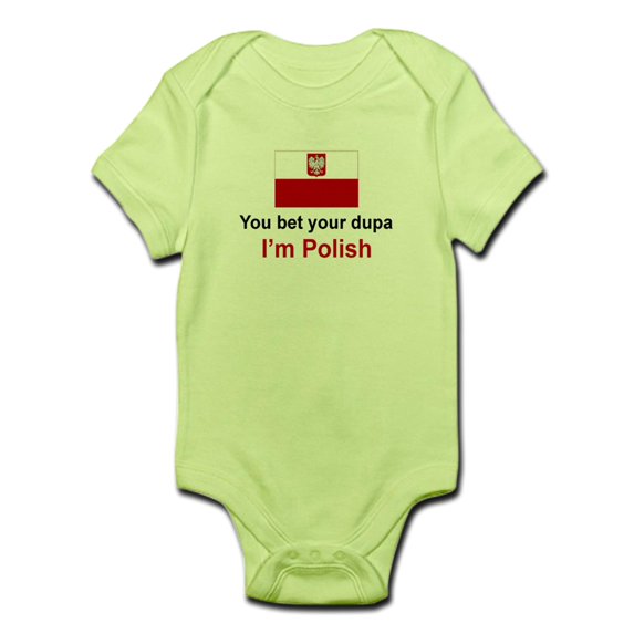 CafePress - Polish Dupa Infant Bodysuit - Baby Light Bodysuit