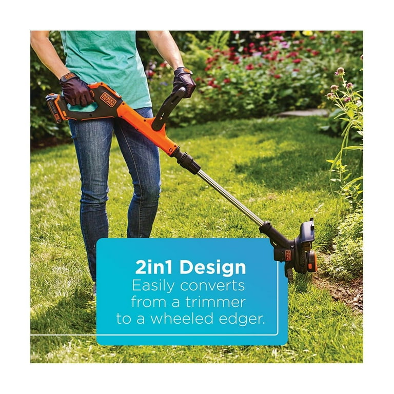 Free Shipping 20V MAX Cordless Lithium Ion EASYFEED 2 Speed 12 in. String Trimmer Edger Kit Walmart