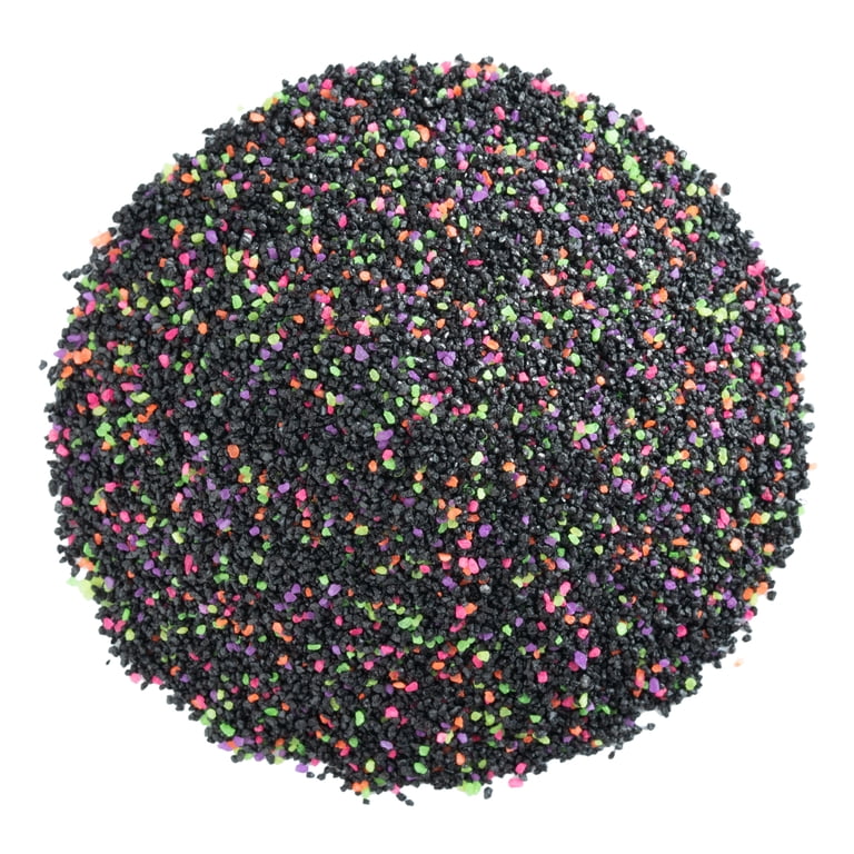 GloFish Aquarium Sand, Black With Highlights, 5 lb photo 2