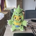 thumbnail image 5 of Pokemon Gengar Coser Plush Pikachu Cos Garchomp Tyranitar Lucario Rayquaza Stuffed Doll Morpeko Toys Hobbies Xmas Gift For Kid, 5 of 5