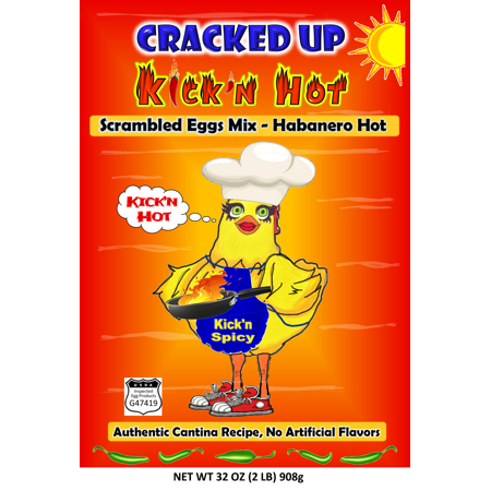 Kick'n Hot Scrambled Egg Mix, 2 Lb. Farm Fresh, Made in the USA
