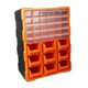 thumbnail image 4 of Cajón de gabinete de caja de almacenamiento de hardware Organice 15x6.3x18.7 pulgadas Multipropósito de pared montado para bloques de construcción de Estilo B, 4 of 8