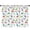 White Dinosaurs Bones-1, variant on Blackout Kids Curtains,White Dinosaurs Bones Footprints Pattern Childrens Insulated Curtains Set Of 2,Bedroom Essentials,Toddler Room Decor 42"x54"