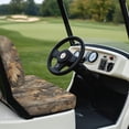 thumbnail image 4 of FUIALDOLG Breathable Universal Seat Covers for Ezgo Club Car Seats Golf Cart Hunting Camo Leaves Print Golf Front and Back Seat Cushion Cover Fit Like a Glove, 4 of 8