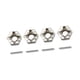 thumbnail image 5 of 4 adaptadores hexagonales de 12 mm para buje de rueda con pasadores. Accesorios para bricolaje. Adaptadores hexagonales fáciles de instalar. Pieza de, 5 of 9