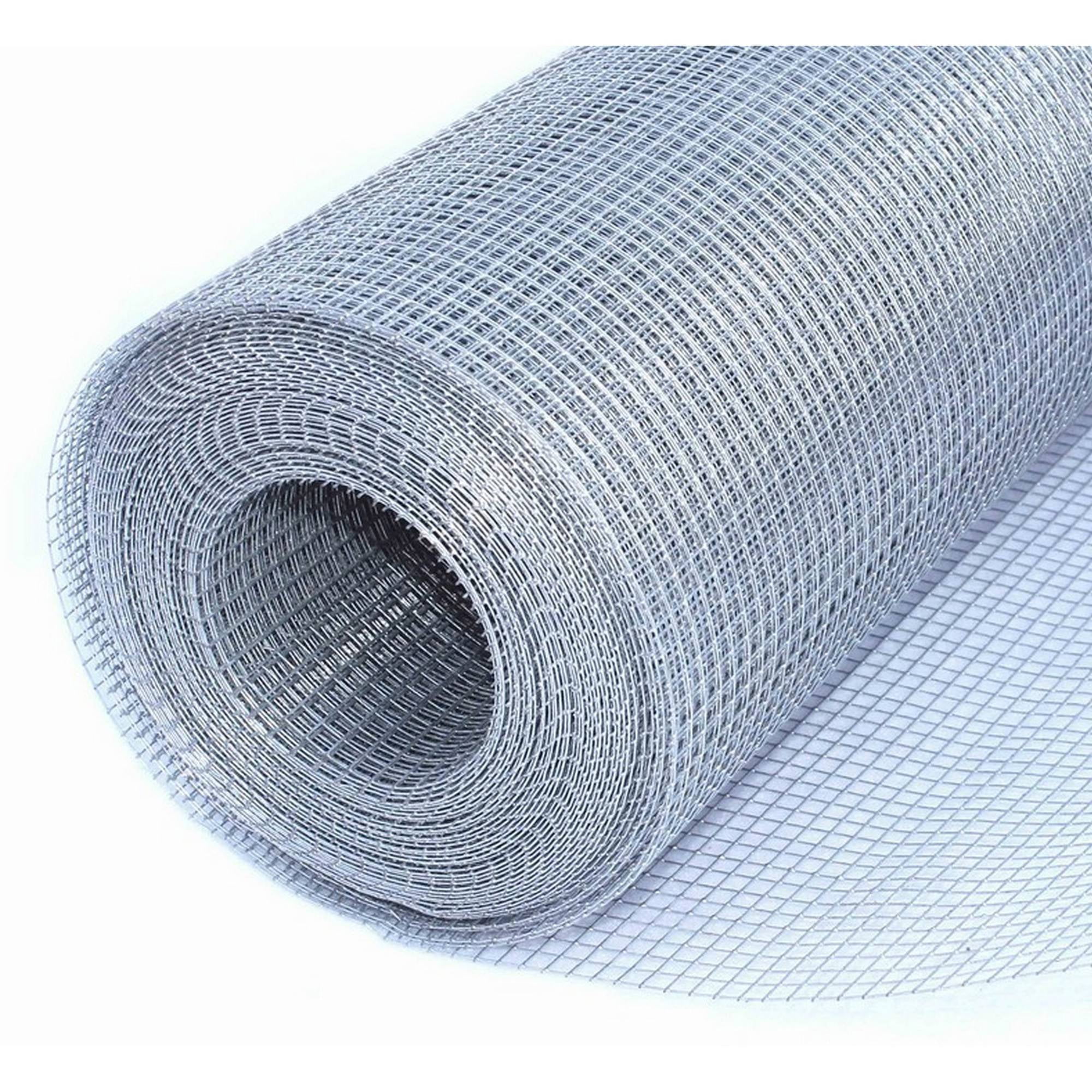 Aleko Galvanized Metal Wire Mesh for Construction, 23 gauge Wire 24 Inch x 5 Ft