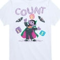 thumbnail image 3 of Sesame Street - Count Von Count Doodle - Toddler and Youth Short Sleeve Graphic T-Shirt, 3 of 5