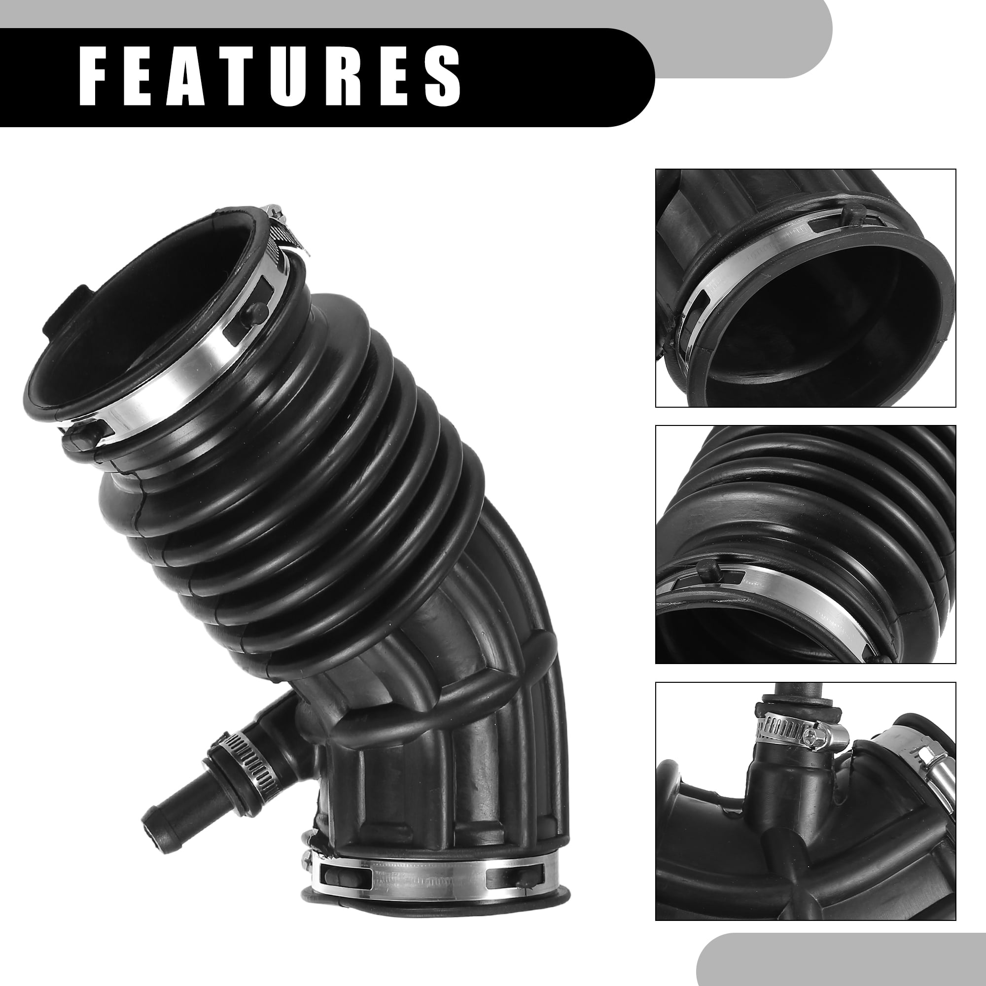 Unique Bargains Air Cleaner Intake Hose Tube for Nissan Altima 2007-2013 Black