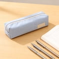 thumbnail image 6 of Lunxisen 2 Pcs Corduroy Pencil Pouch Organizer Stationery Case for Students Large Capacity Storage Essential Supplies Holder, 6 of 9