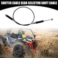thumbnail image 2 of Unique Bargains Shift Cable Gear Selector UTV Trans Shifter Cable for Polaris RZR XP 1000 2014-2021 Metal Black, 2 of 6