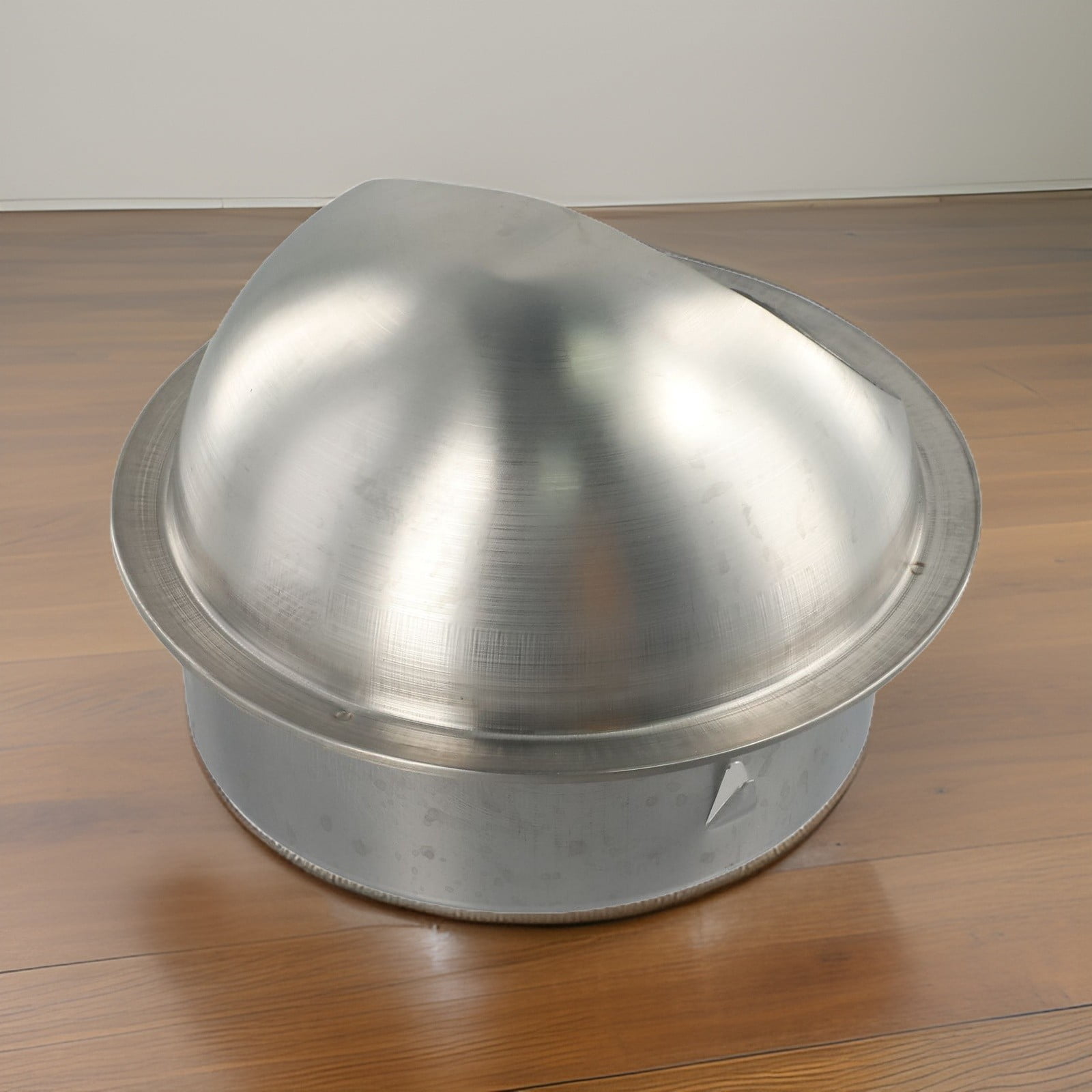 Stainless Steel Round Bull Nosed External Extractor Wall Vent Outlet