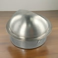 thumbnail image 3 of Bgsha Stainless Steel Round Bull Nosed External Extractor Wall Vent Outlet, 3 of 10